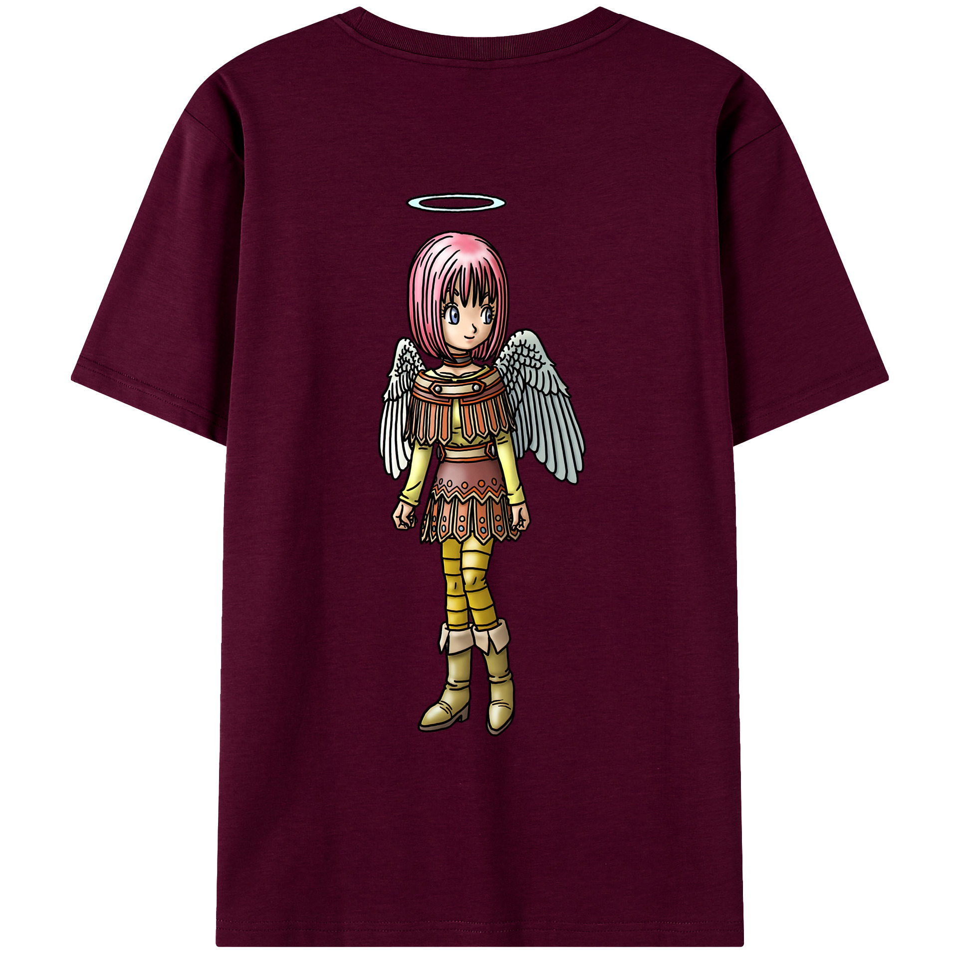 （画像用） ドラゴンクエスト Doragon Kuesuto Dragon Quest レディース半袖Tシャツ(バックプリント)